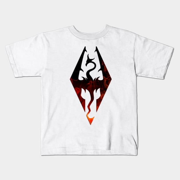 Skyrim Kids T-Shirt by RejaDX